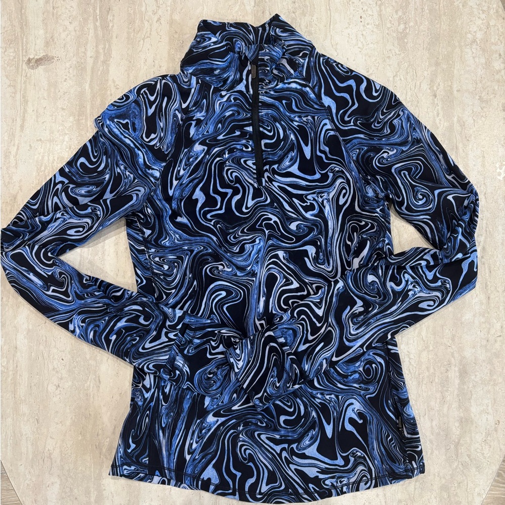 Lululemon Suminagashi Run 1/2 Zip *lululemon lab
Serene Blue